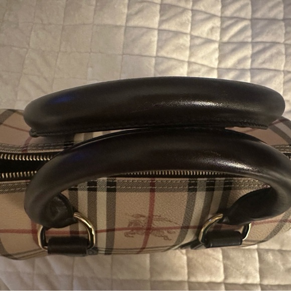 Burberry Haymarket check small bowling bag - Picture 14 of 15